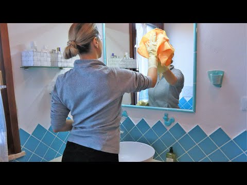 Видео: Вам понадобится всего 15 минут, чтобы очистить ванную комнату! Нет стресса - нет проблем!