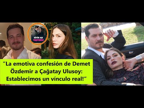 Видео: «Эмоциональное признание Демет Оздемир Чагатаю Улусою: Мы установили настоящую связь!»