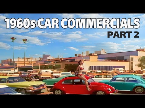 Видео: Реклама автомобилей 1960-х годов. Часть 2: Великолепные женщины тех времен