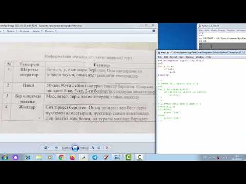 Видео: Информатика мұғалімдер олимпиадасы