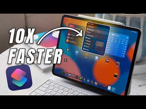 Видео: Ускорьте работу iPad в 10 раз одним нажатием!