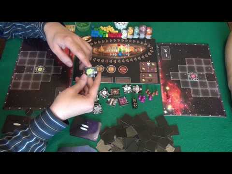 Видео: Космические дальнобойщики 1/2 часть - играем в настольную игру, Galaxy Trucker board game