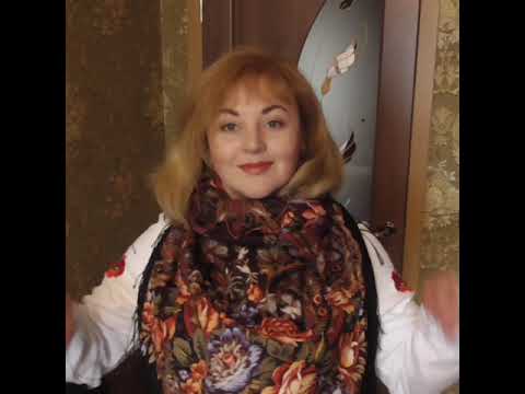 Видео: Шоколадная любофф ,Часть первая.Шаль"ненаглядная"19 #павловопосадская#шаль#платок#примерки#коричнев