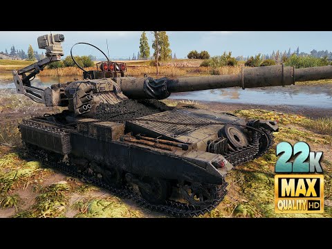 Видео: Мантикора на Малиновке, игра с рекордным уроном от разведки - World of Tanks