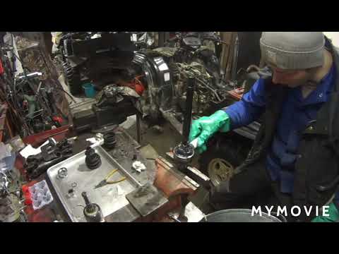 Видео: Переборка привода CF мото 500 X6X8