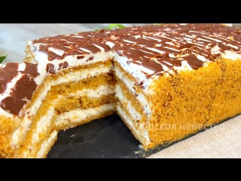 Видео: Медовый Торт который тает во рту!Просто и очень вкусно!