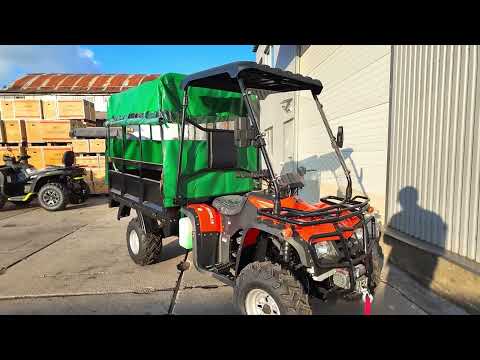 Видео: Вантажний квадроцикл Renegade ATW 300CC 4x4 з кабіною