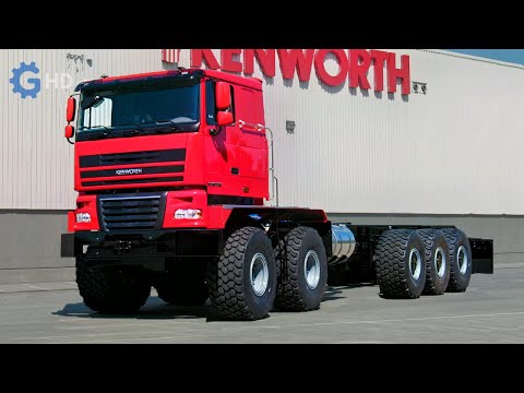 Видео: Самые мощные и впечатляющие грузовики Kenworth, о которых вы не знали ▶ Массивный грузовик C500K