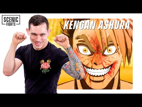 Видео: Боец ММА разобрался с дракой в ​​стиле аниме «Летхвей» из аниме «Кэнган Ашура» | Со Пэйн против К...