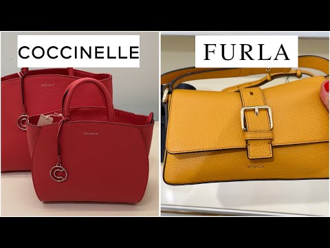 Видео: ШОППИНГ В ИТАЛИИ 👜 КОЖАНЫЕ СУМКИ COCCINELLE, FURLA 👜 ЛЕТНИЕ СКИДКИ 2024