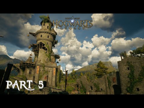Видео: Hogwarts Legacy. ч.5. Рыцарь Горнивлов и Первое испытание Хранителей