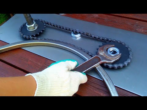 Видео: уДачный трубогиб!!! Для ПРОФИЛЬНОЙ ТРУБЫ! Холодная ковка.