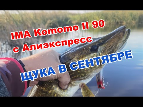 Видео: Наловил ЩУК! KOMOMO II с АЛИЭКСПРЕСС, РАТТЛИНЫ DAIWA и MEGABASS