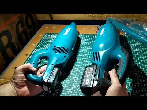 Видео: Пылесос  Makita CL106FD, сравнение его с  DCL180