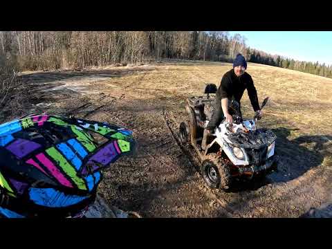 Видео: Kayo AU 300, И Avantis 200 Rey premium по бездорожью