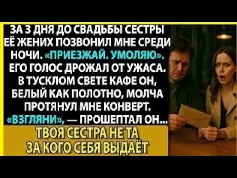 Видео: Ночной звонок за 3 дня до свадьбы сестры разрушил всё