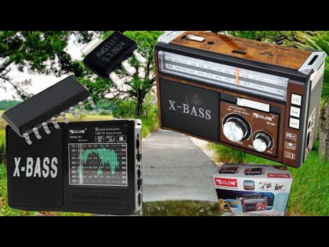 Видео: 🔧Ремонт Радіоприймача Golone RX-382 Бракований з Магазину Та RX-1413 Ремонтуємо Заміна мікросхеми.