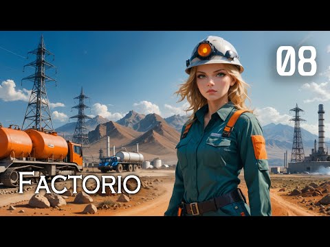 Видео: Factorio #08 Больше нефти и расширение базы.