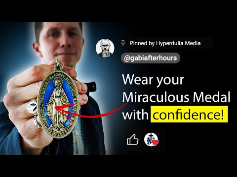 Видео: Почему я ношу большую Чудотворную Медаль, чтобы все ее видели