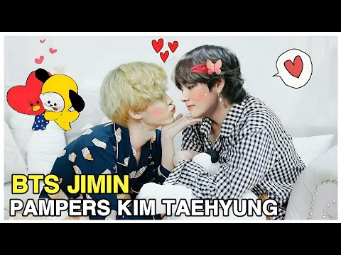 Видео: Как Чимин из BTS балует малыша Тэхёна