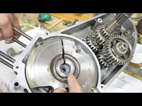 Видео: Мотоцикл ИЖ Юпитер.Устраняем дефекты КПП 2й передачи.