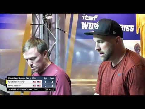 Видео: Р. Мур/Б. Морленд против Т. Спредеман/Э. Хюльтнер - Открытый классический турнир - Финал - ITSF W...