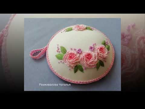 Видео: Мои работы. Бразильская вышивка. My works. Brazilian embroidery.