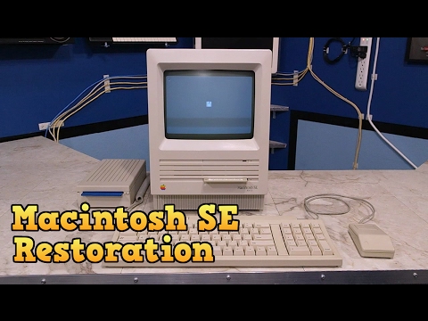 Видео: Восстановление Macintosh SE и установка SD-2-SCSI