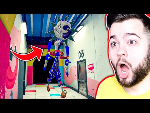 Видео: АНИМАТРОНИК ЛУНА ХАГИ ВАГИ в Poppy Playtime VS FNAF Security Breach