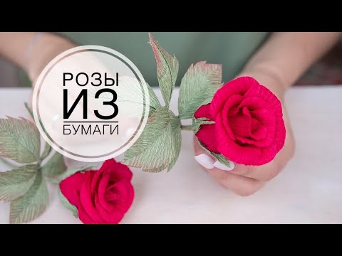 Видео: Dutch paper rose / / Голландская роза из бумаги/ DIY Tsvoric