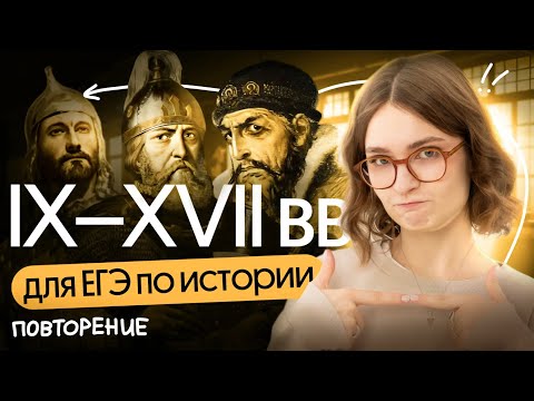 Видео: IX–XVII вв. для ЕГЭ по истории 2025 | Вебиум