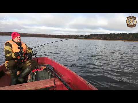 Видео: Щука, осень на Суходольском оз.