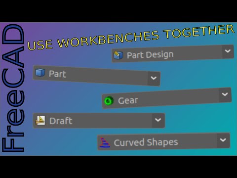 Видео: FreeCAD — как верстаки работают вместе? |JOKO ENGINEERING|