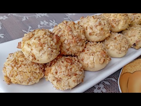 Видео: Лесни курабийки с орехи