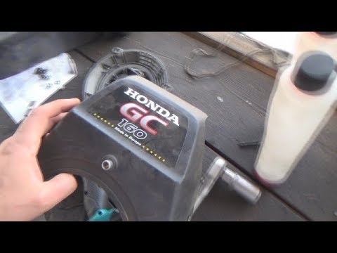 Видео: хонда GC 160