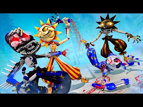 Видео: КОШМАРНЫЕ СОЛНЦЕ И ЛУНА ПРОТИВ СОЛНЦЕ И ЛУНЫ В ГАРРИС МОД! FNAF 9 SECURITY BREACH В Garry`s Mod