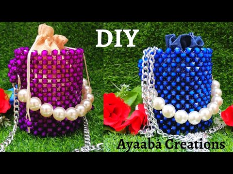 Видео: как сделать сумку-ведро из бисера для начинающих