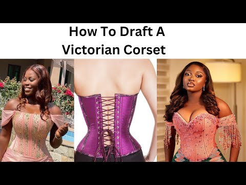 Видео: Викторианский корсет с кокеткой