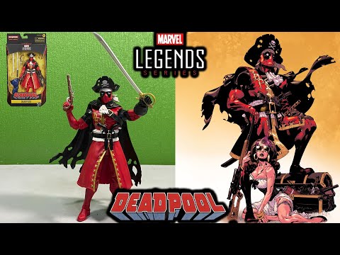 Видео: Капитан Дэдпул с корабля сбежал! Обзор фигурки Дэдпул ПИРАТ от марвел ледженс из фамилии