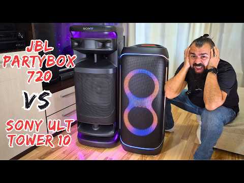 Видео: Сравнение JBL Partybox 720 и Sony ULT Tower 10