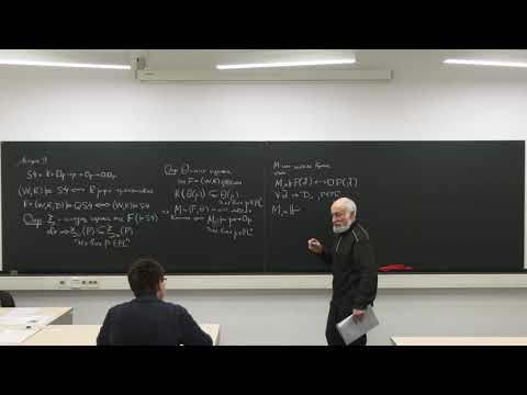 Видео: Лекция 9. В.Б. Шехтман. Модальные логики предикатов и их модели.