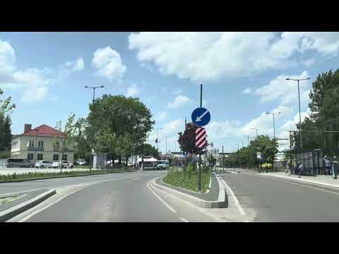 Видео: Перехрестя з круговим рухом поруч із Залізничним вокзалом, місто Львів