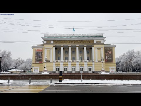 Видео: Зимний Алматы [4К 60 fps] (27.02.25)