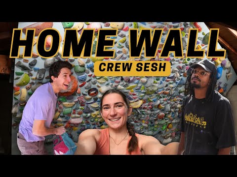 Видео: The Condie Shop: профессиональные скалолазы пробуют мой Homewall!