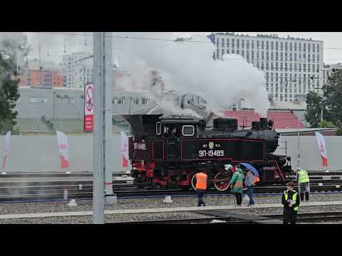 Видео: Динамический показ. Дни Открытых Дорог. 30 августа 2025 года. Парад паровозов.