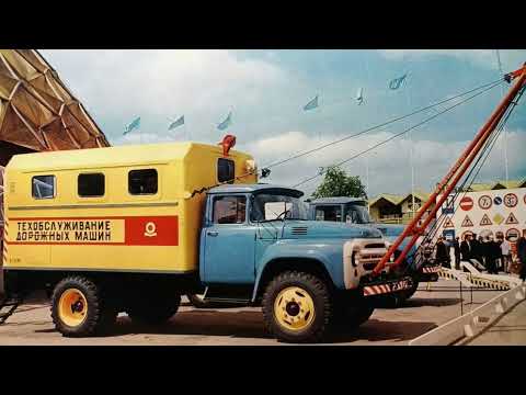Видео: Ламповые кадры с грузовиками, автобусами и тракторами из СССР №4