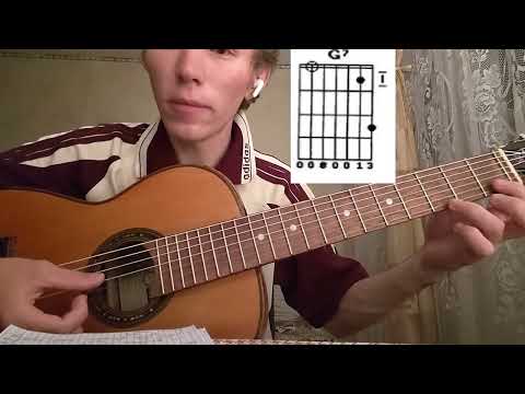 Видео: Романс любимой (разбор). Семиструнная гитара