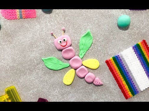 Видео: Стрекоза из пластилина