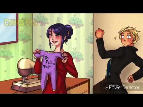 Видео: Семья Маринетт и Адриана