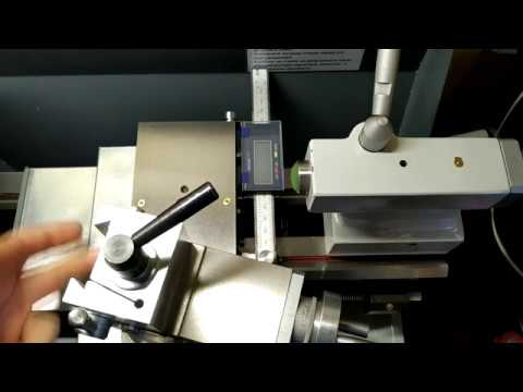 Видео: УЦИ из штангенциркуля для токарного FDB Turner 180х300